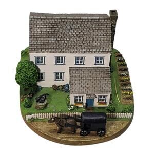 Danbury Mint Amish Heritage Collection "The Amish Farmhouse" Sculpture 1994